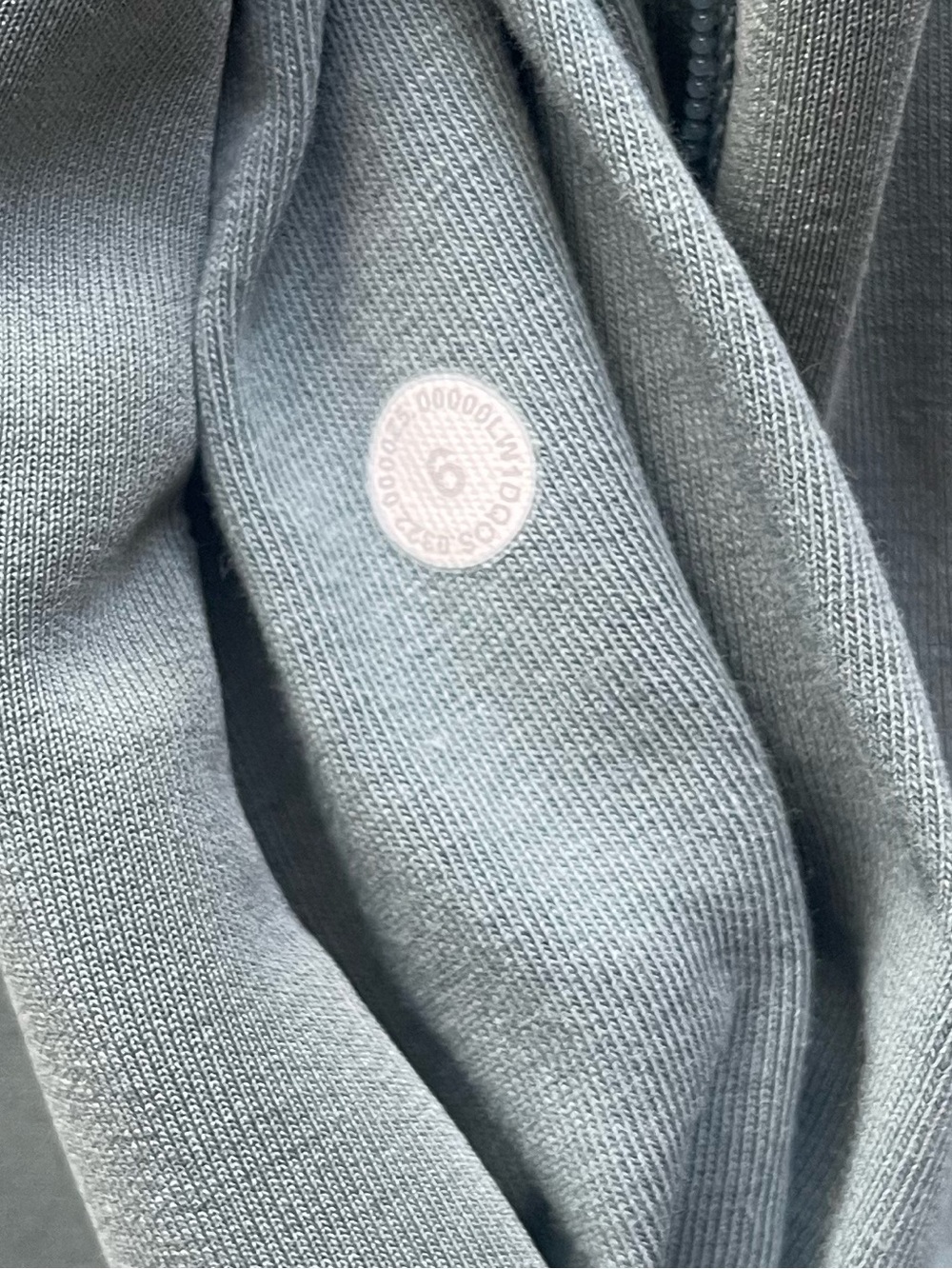 lululemon athletica Sage Green Half-Zip Sweatshirt Dress - Picture 5 of 9